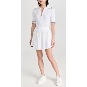 Varley White Mini Skirt